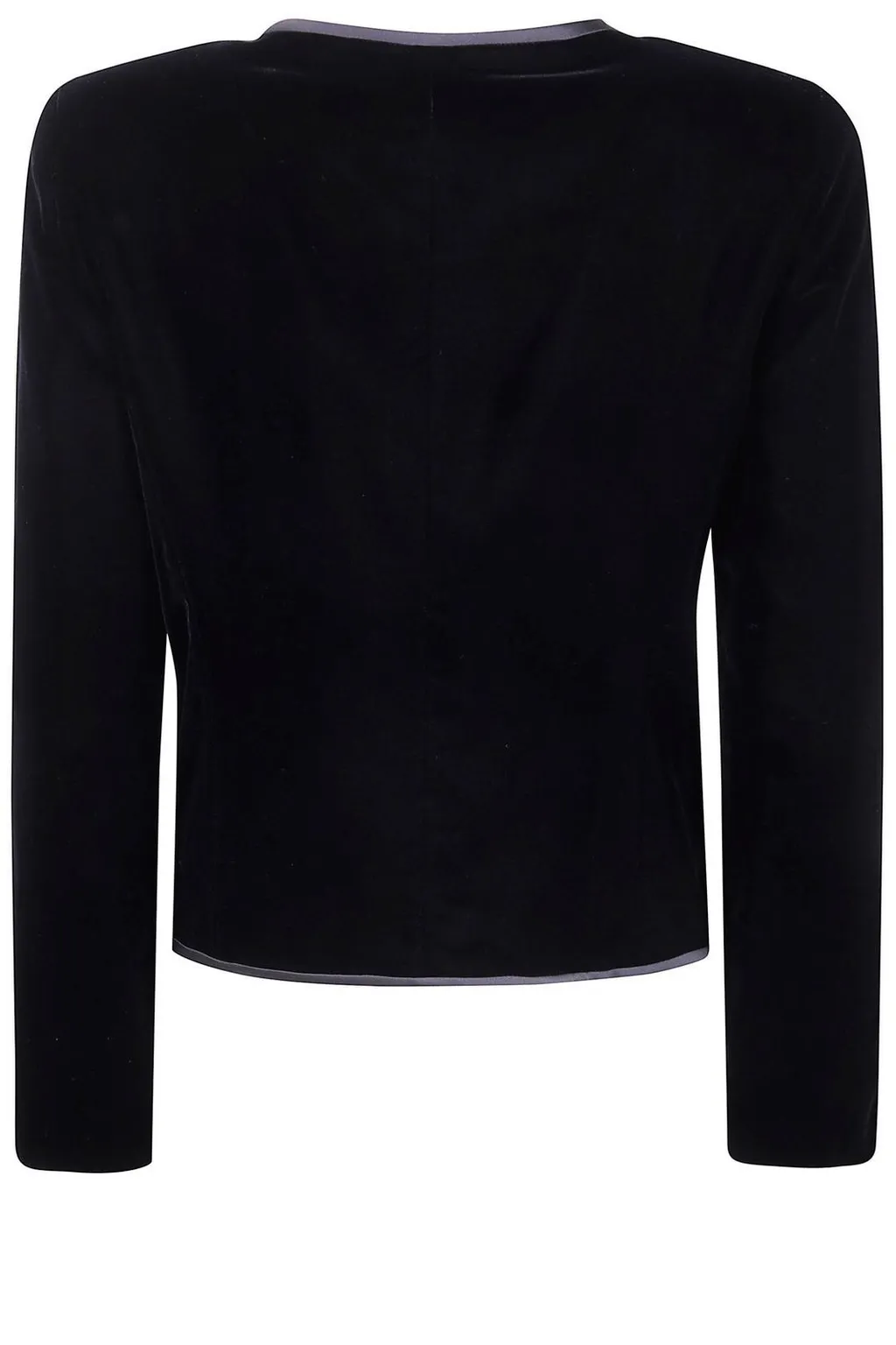 Tassel Detailed Velvet Jacket