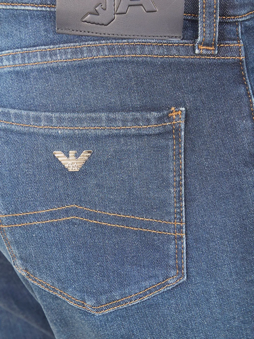 Logo Plaque Skinny Jeans