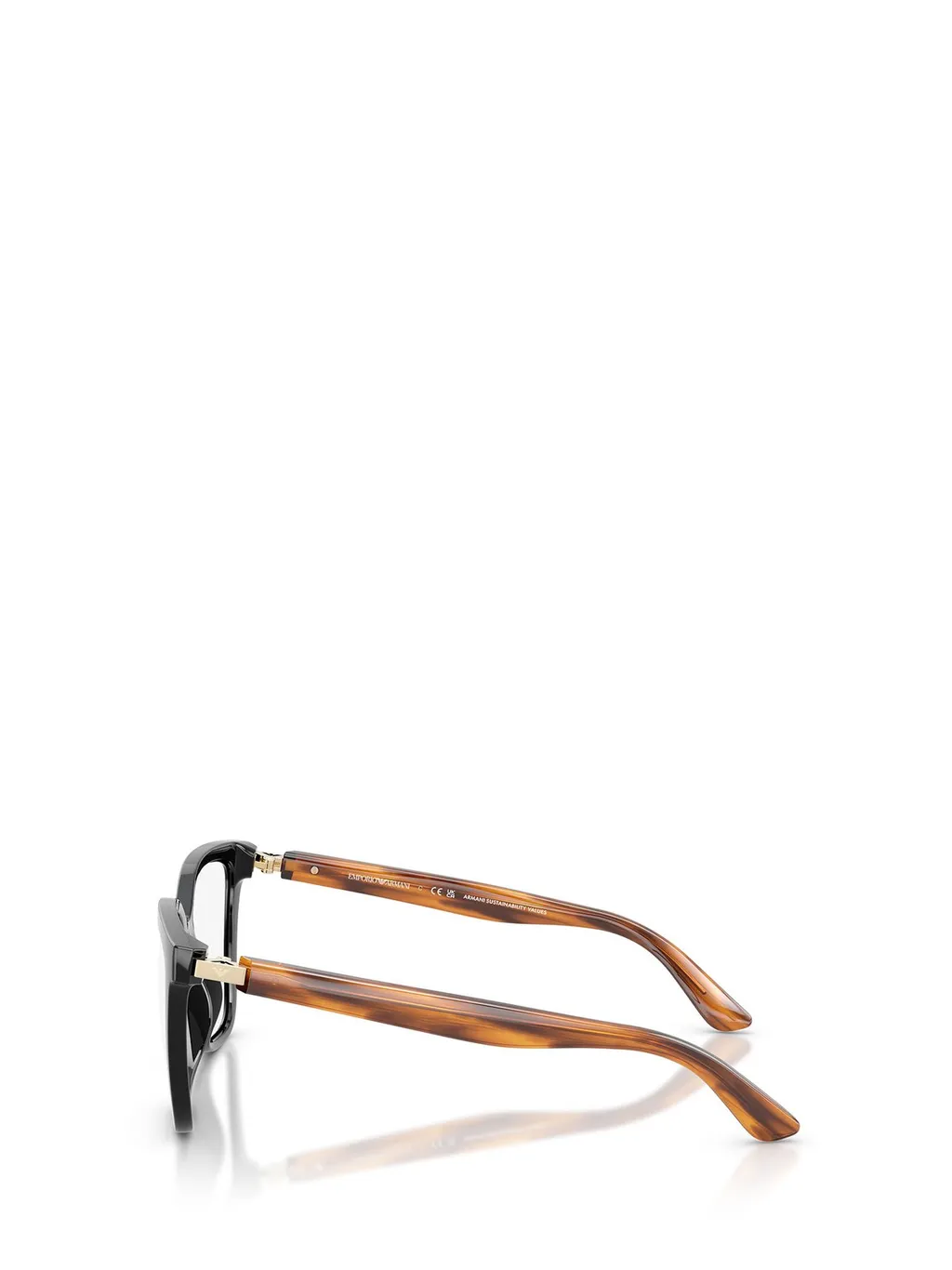 Square Frame Clip-On Sunglasses
