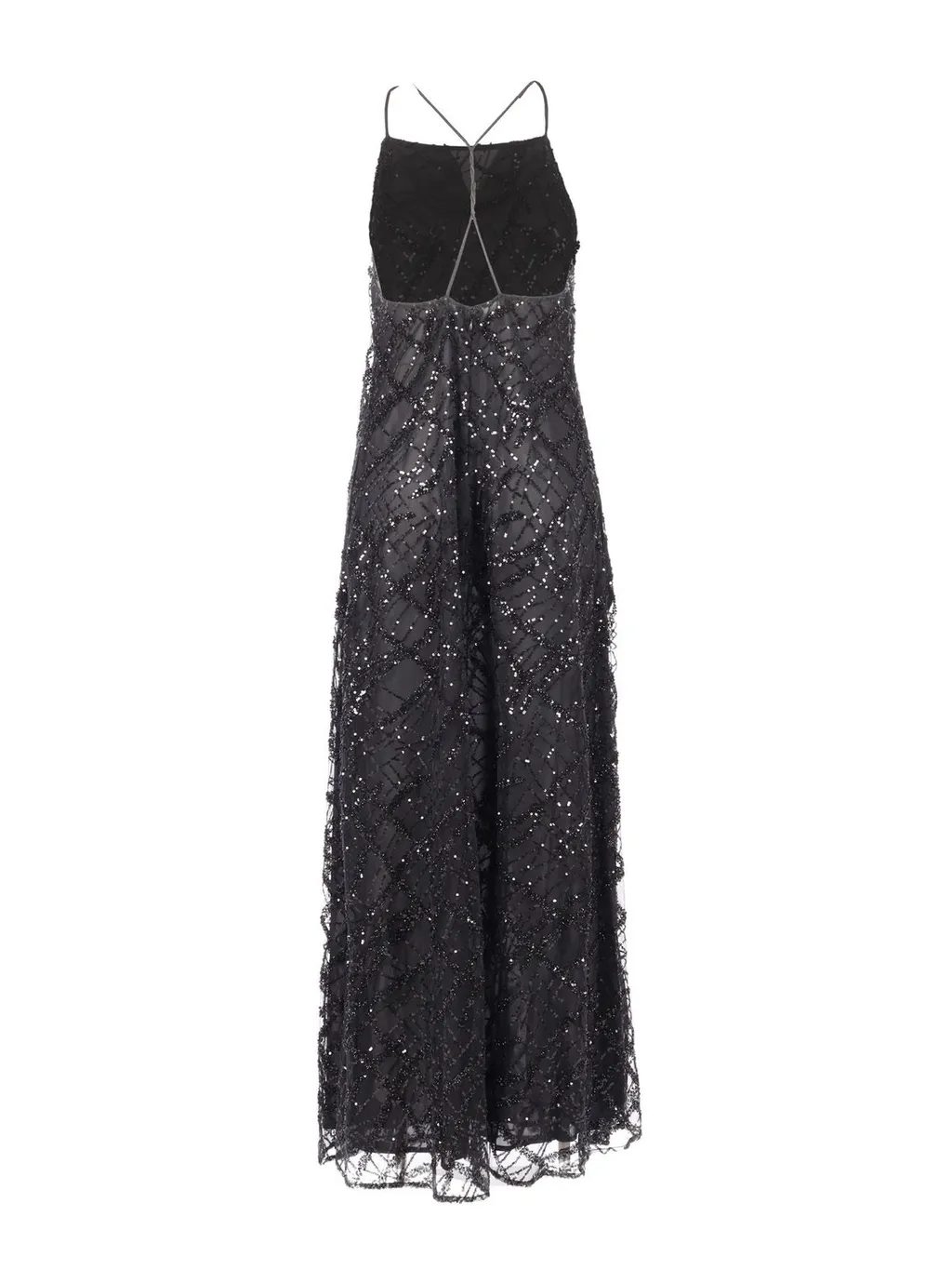 Sequined Maxi Dress