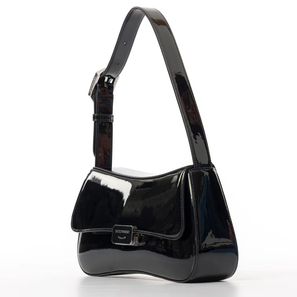 Logo-Plaque Shoulder Bag