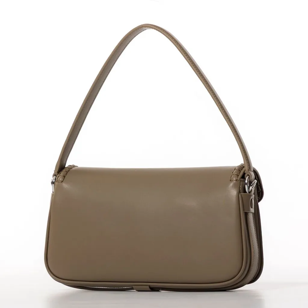 Logo Printed Shoulder Bag
