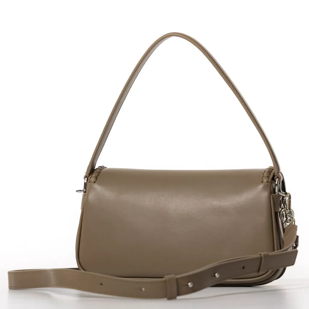 Logo Printed Shoulder Bag