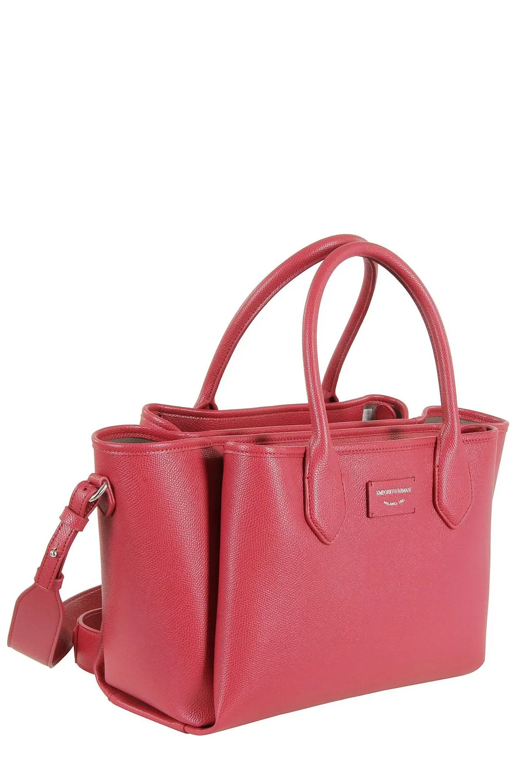 Logo Patch Top Handle Bag