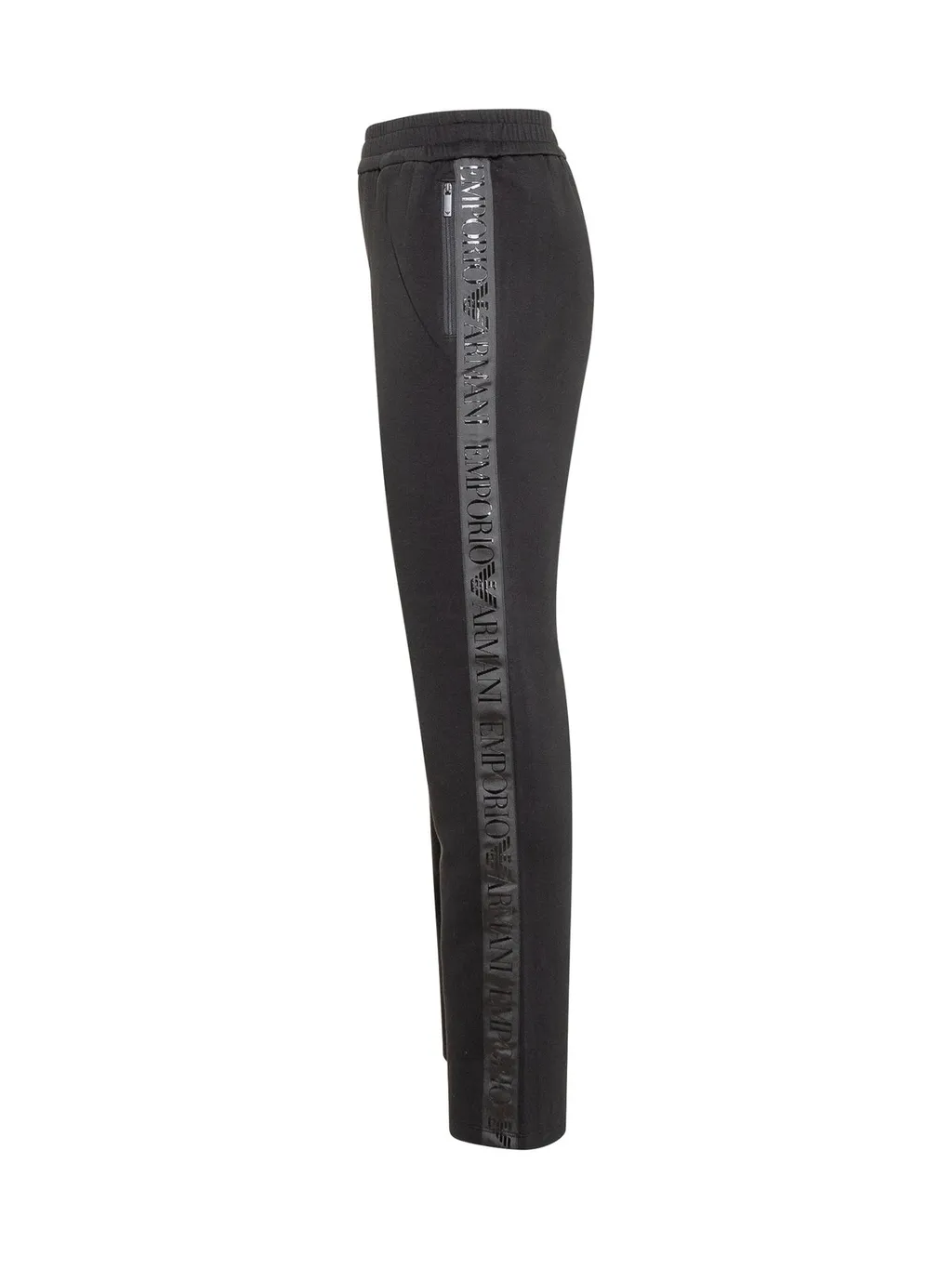 Logo Tape Elastic Waist Track Pants