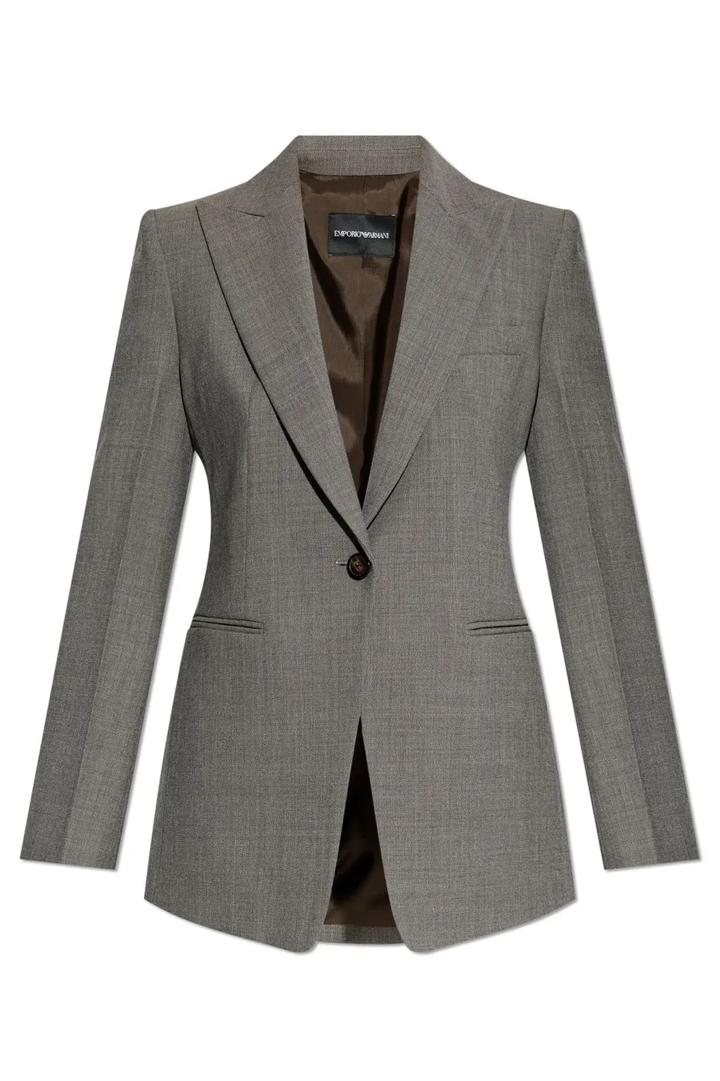 Single-Breasted Tailored Blazer