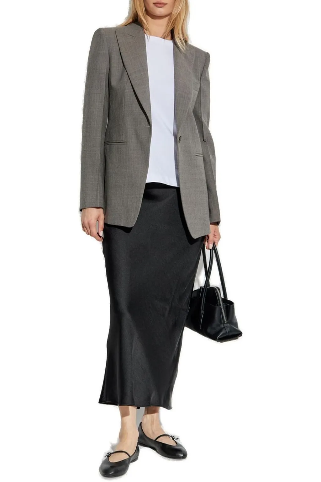Single-Breasted Tailored Blazer