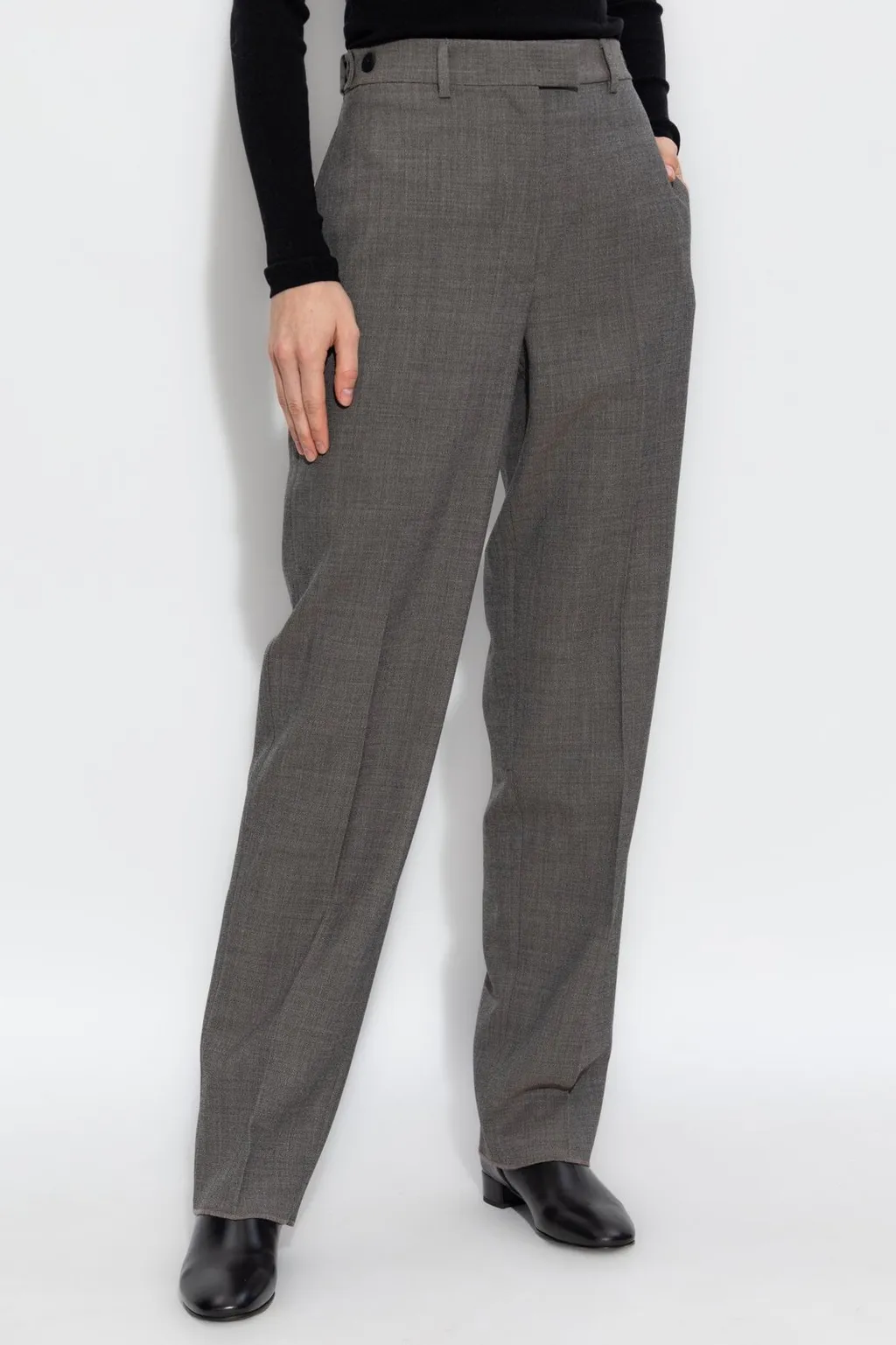 Creased Tailored Trousers