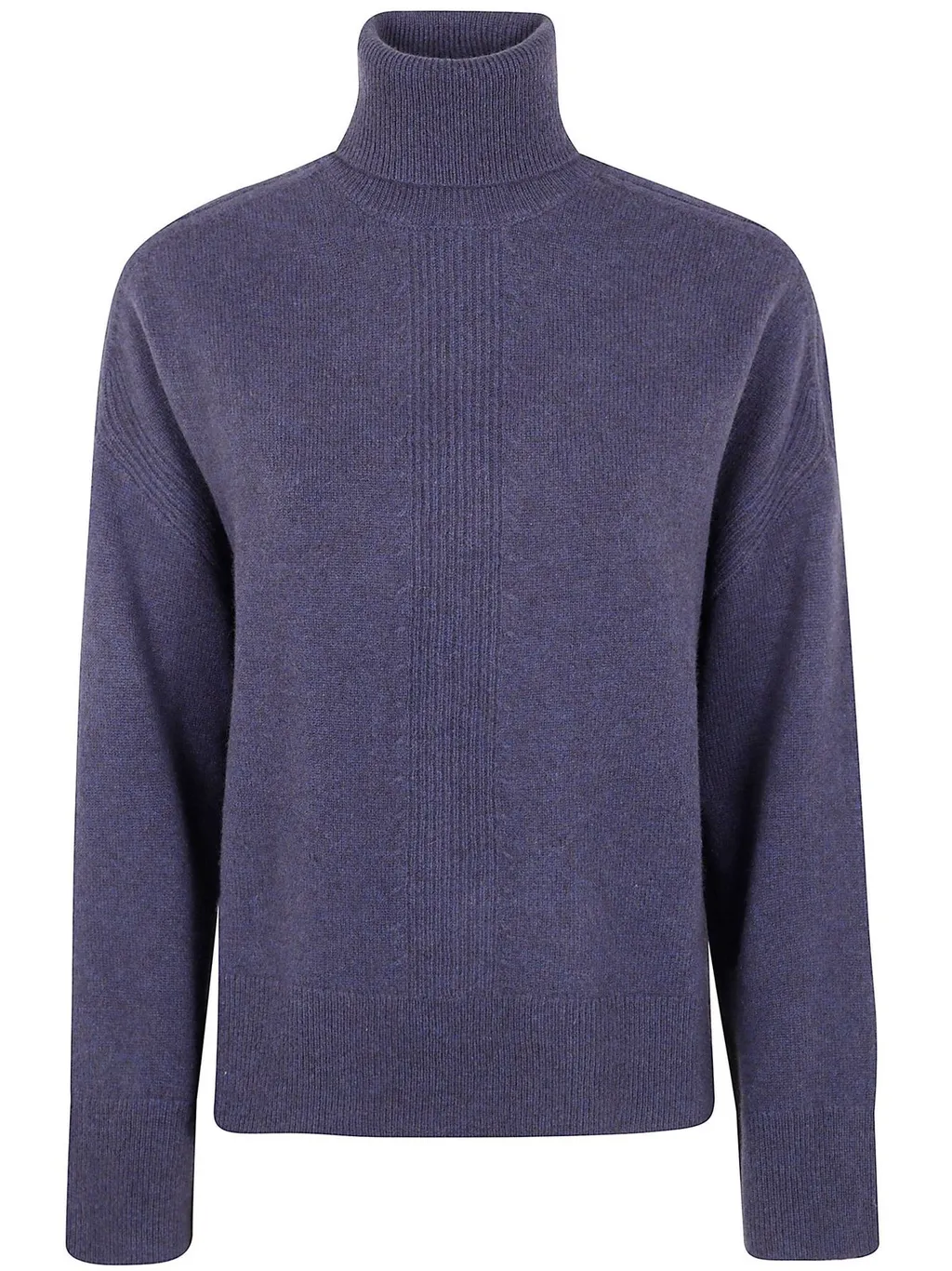 Roll Neck Ribbed Jumper