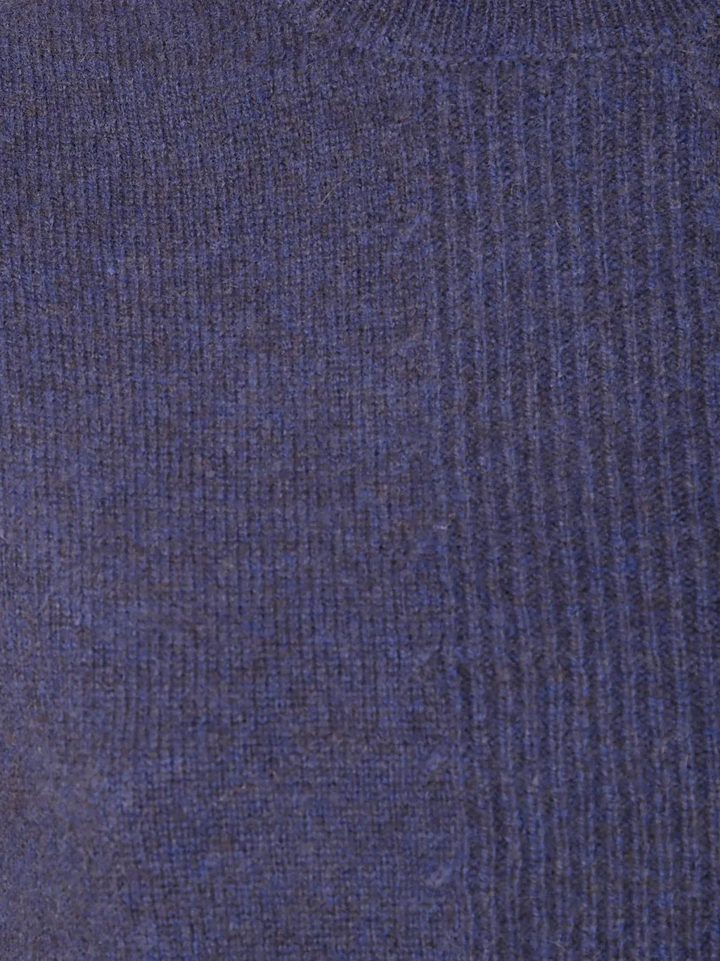 Roll Neck Ribbed Jumper