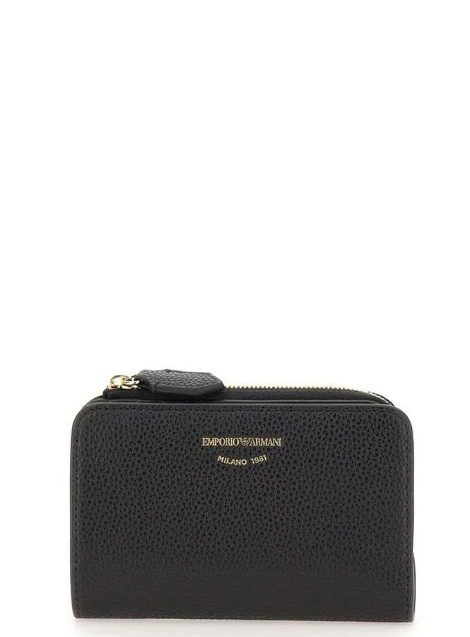 Logo-Debossed Zipped Wallet