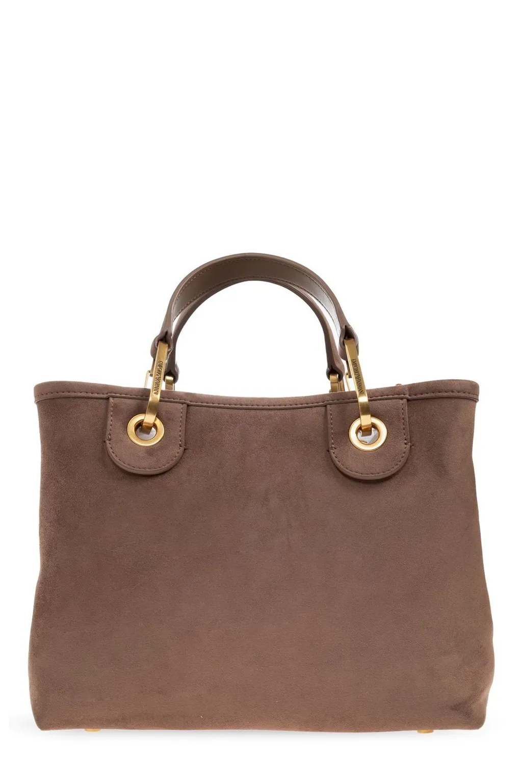 Logo Embossed Chain-Strap Tote Bag