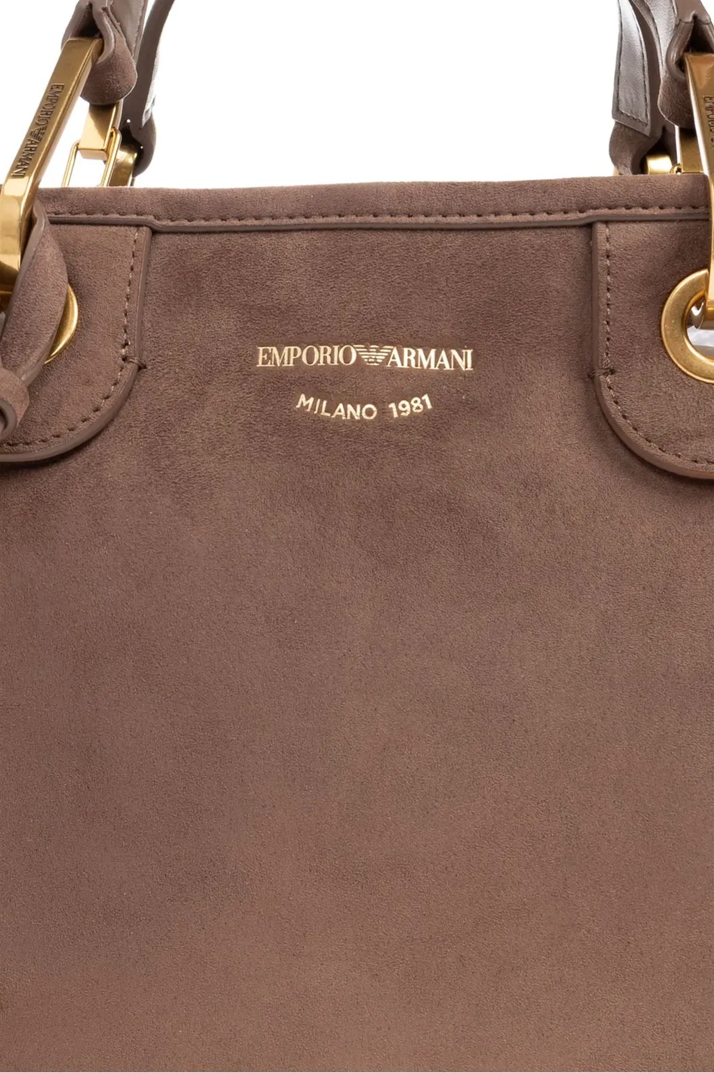 Logo Embossed Chain-Strap Tote Bag