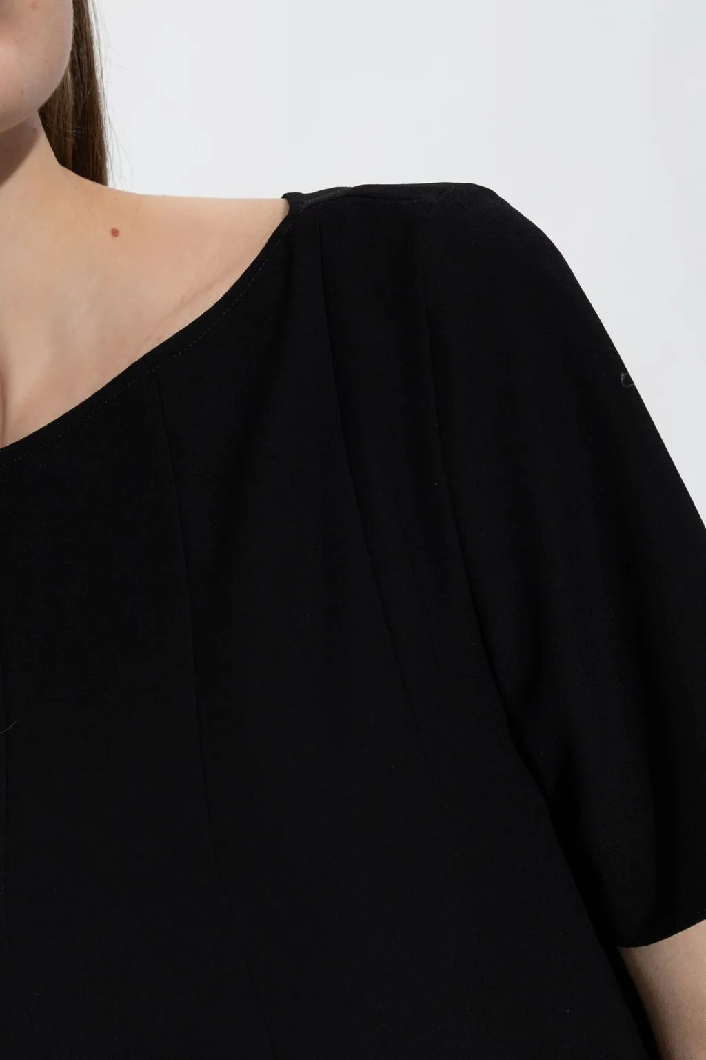 Short Sleeved Midi Dress