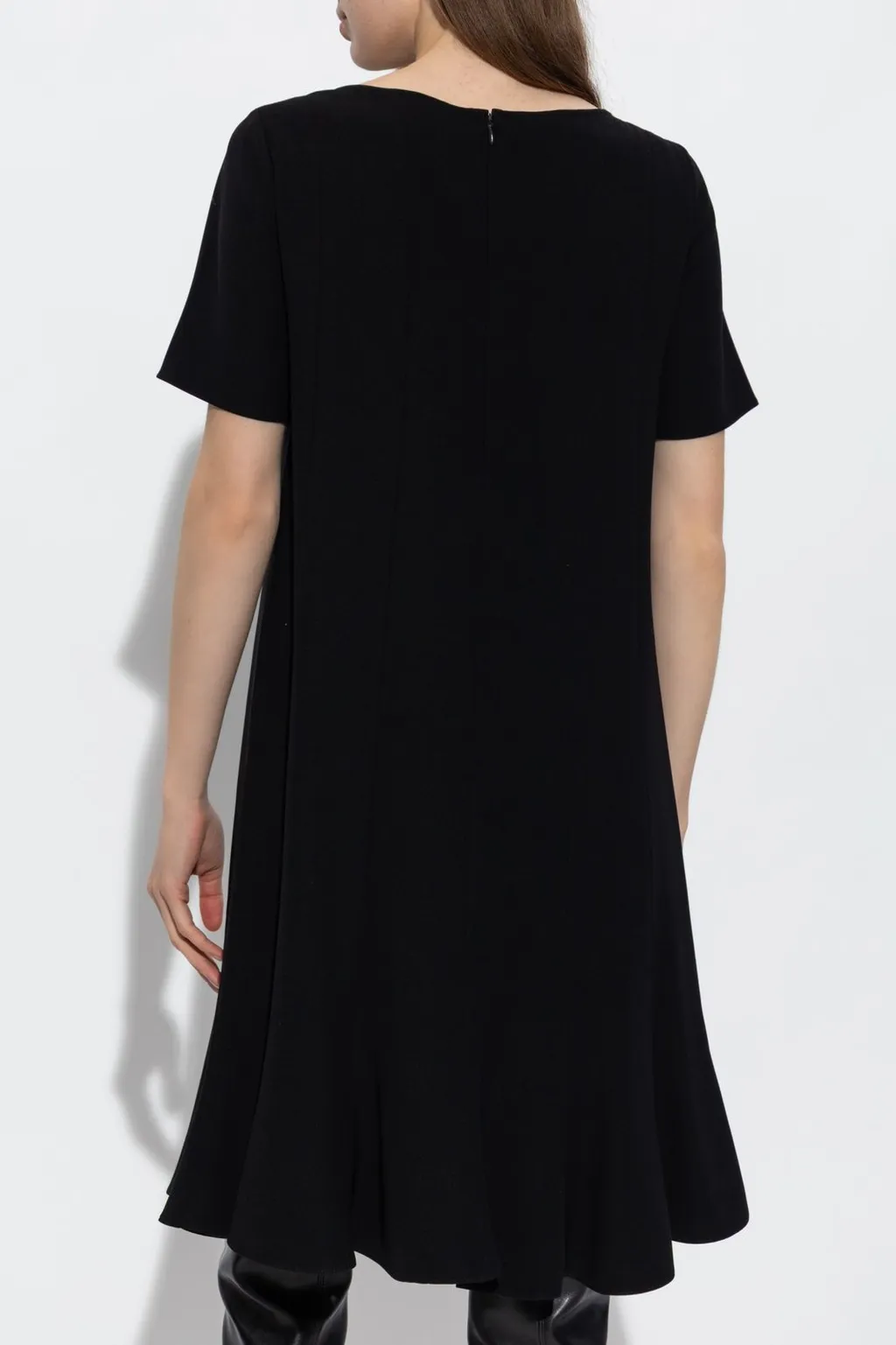 Short Sleeved Midi Dress