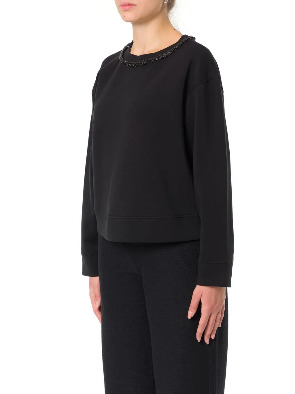 Embellished Crewneck Sweatshirt
