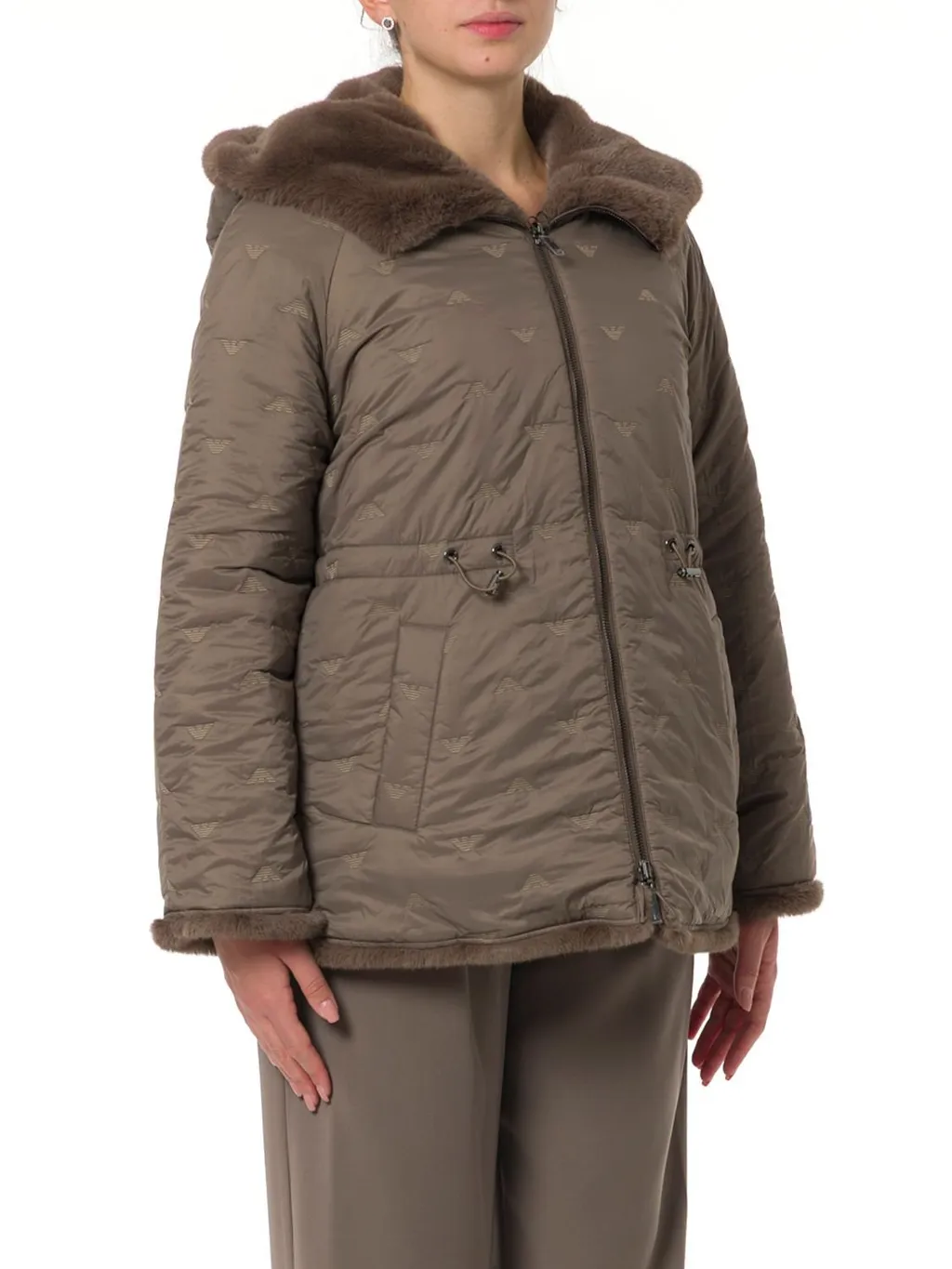 Reversible Hooded Coat