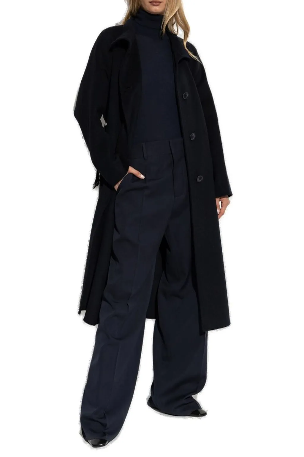 Belted Long Coat