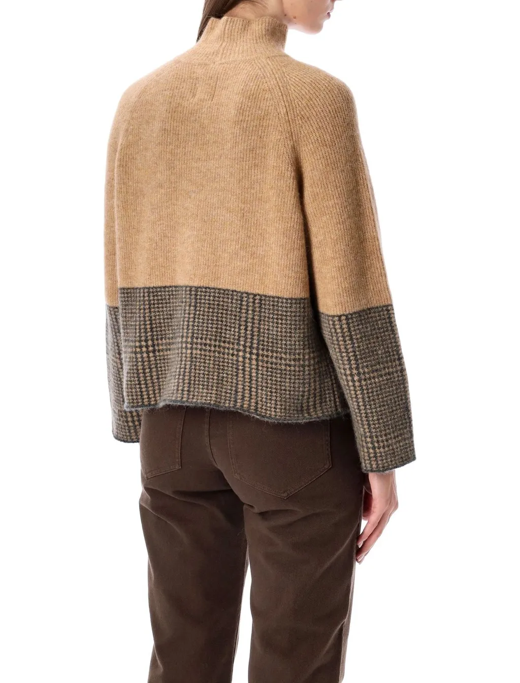 Check Motif Jumper