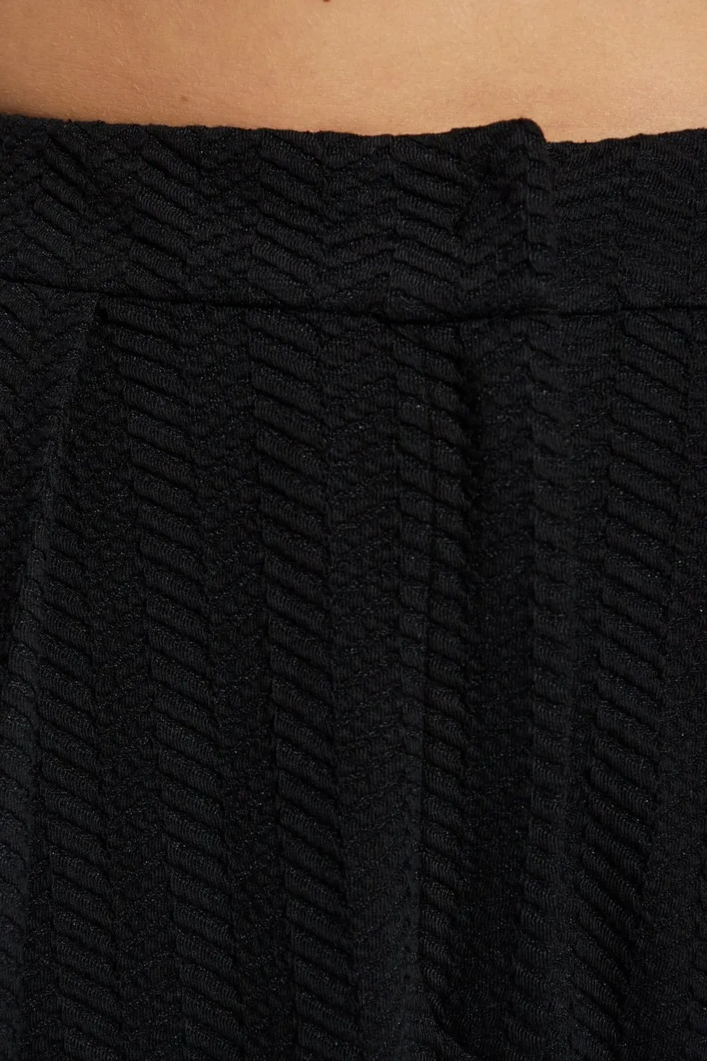 Herringbone Pattern Trousers