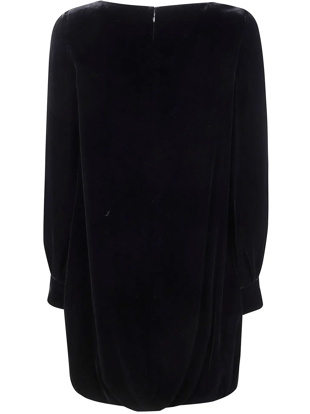 Long Sleeved Velvet Dress