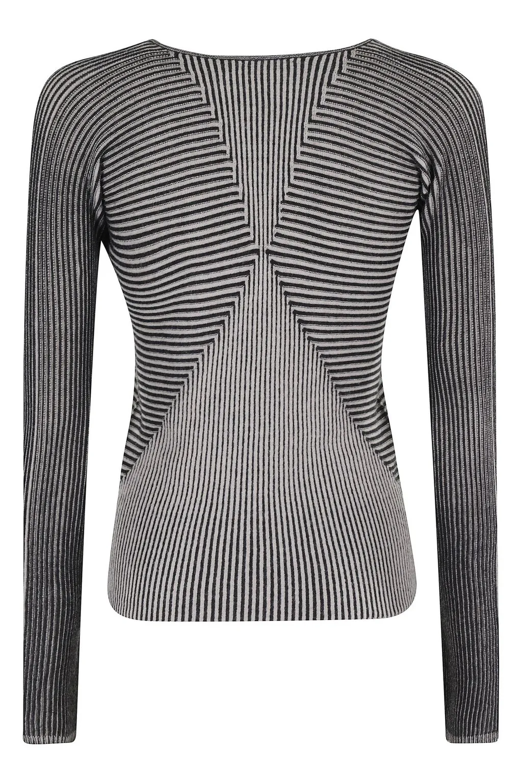 V-Neck Striped Jumper