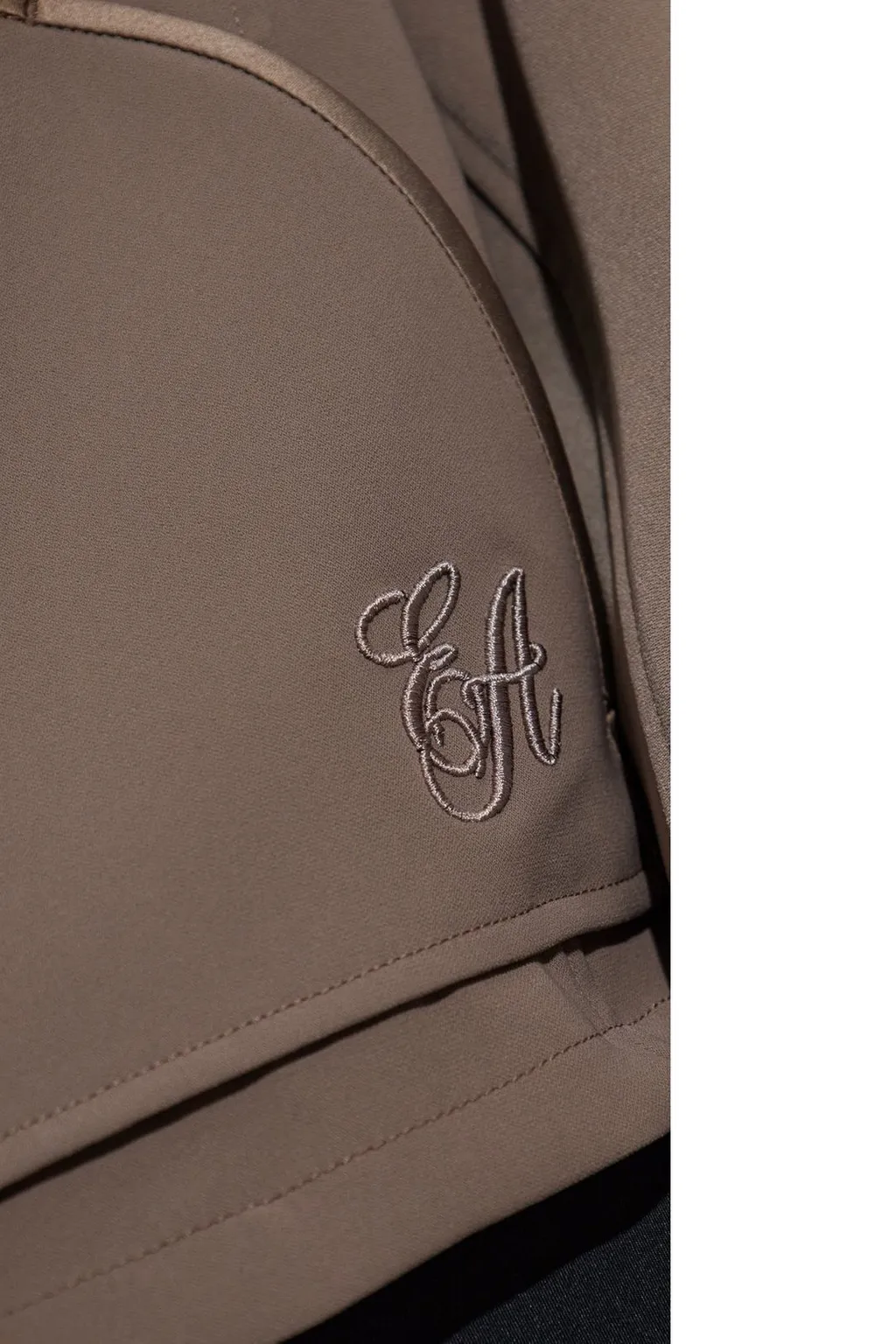 Zip-Up Logo Embroidered Jacket