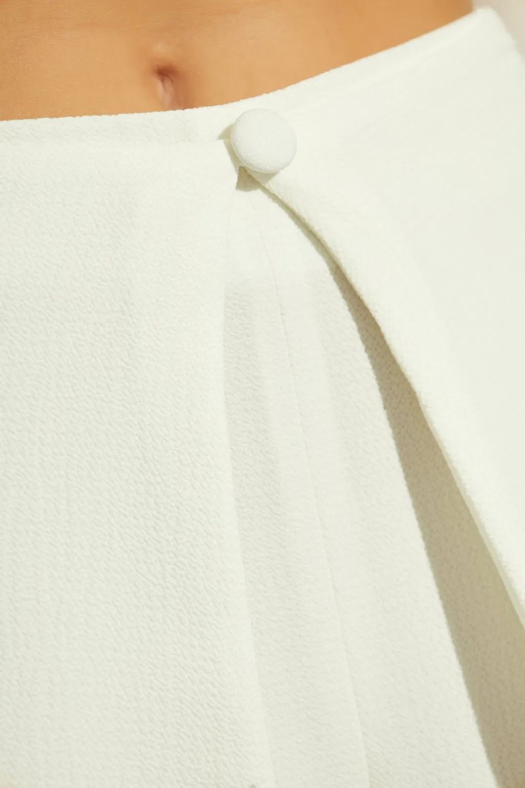 Layered Design Flared Trousers