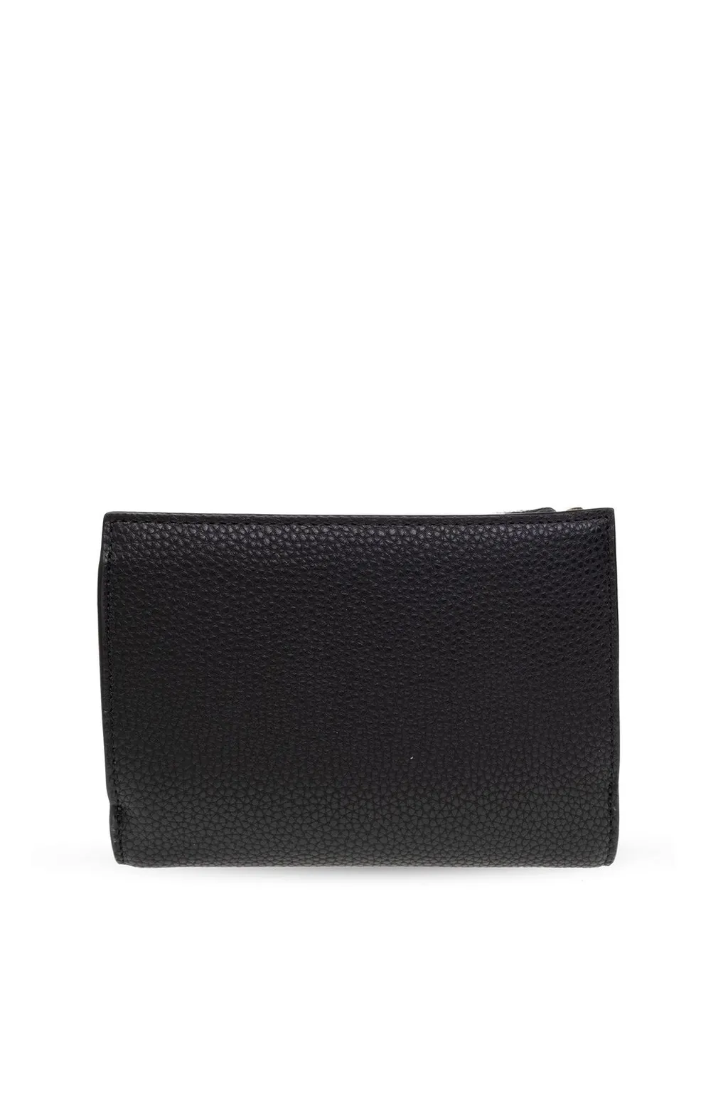 Logo Plaque Tri-Fold Wallet