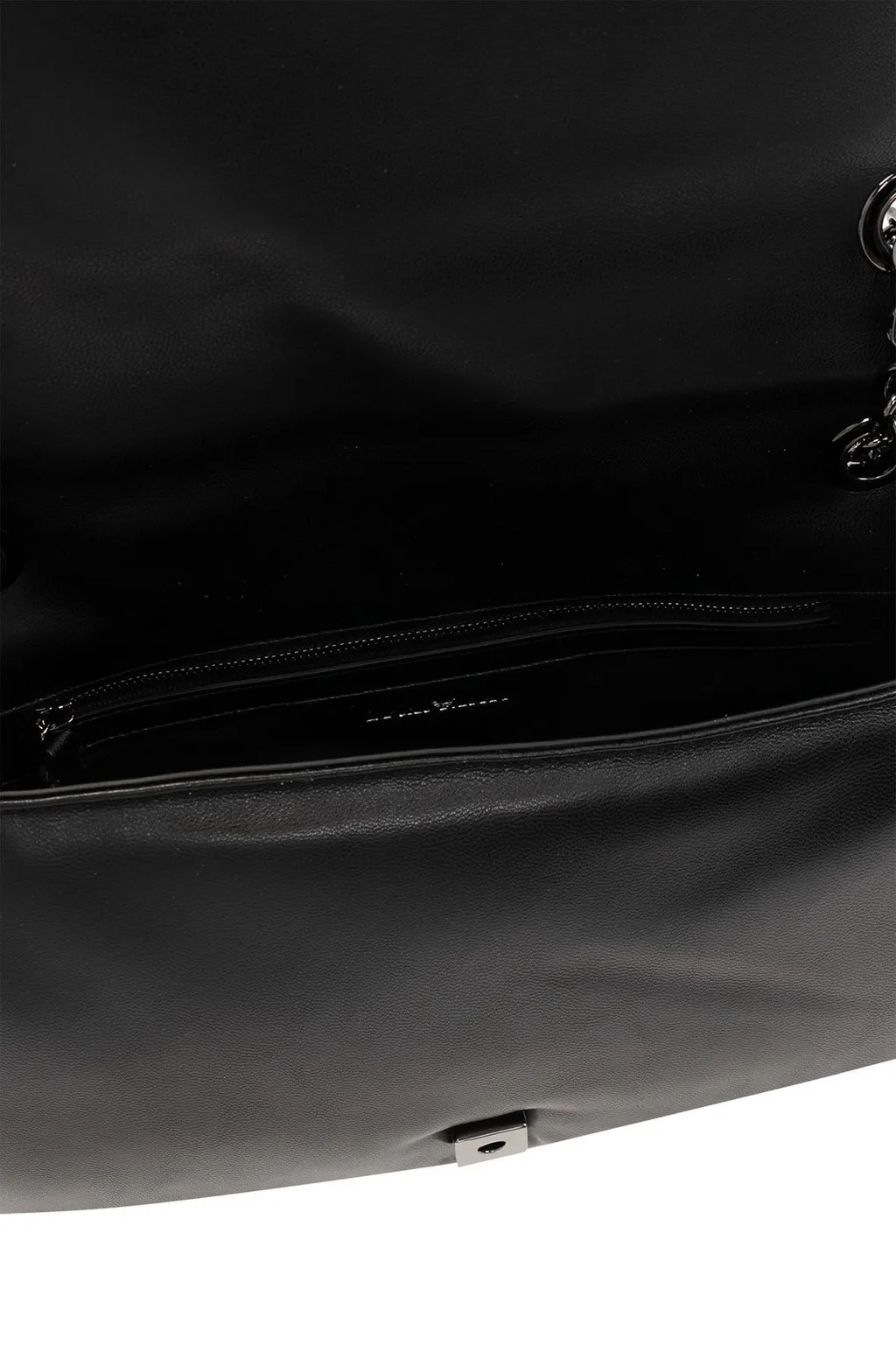 Foldover Top Quilted Shoulder Bag