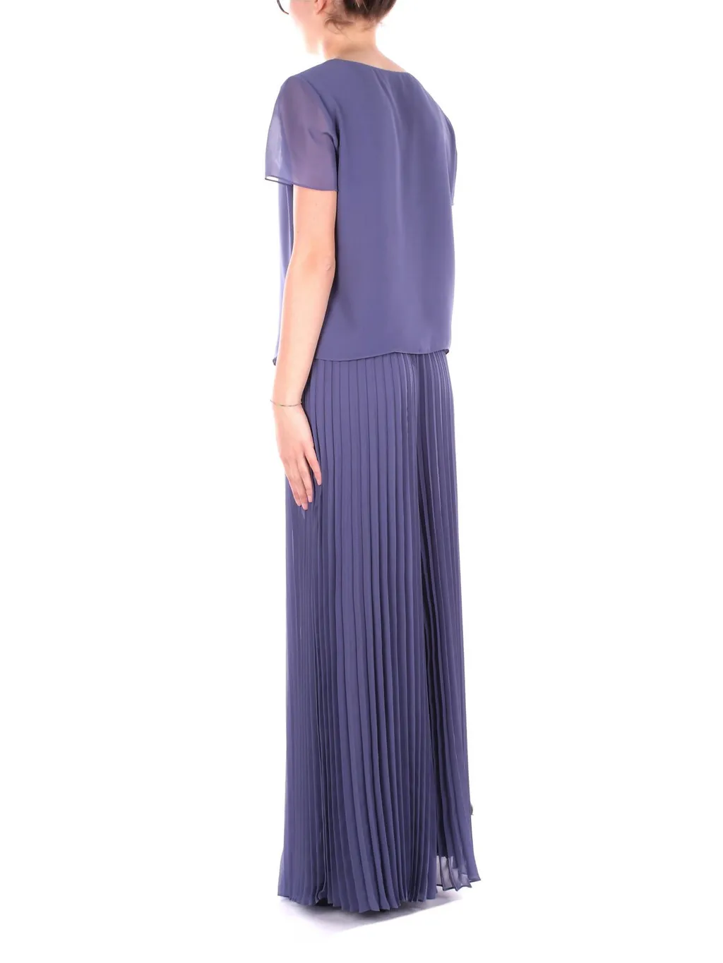 V-Neck Pleat Detailed Blouse