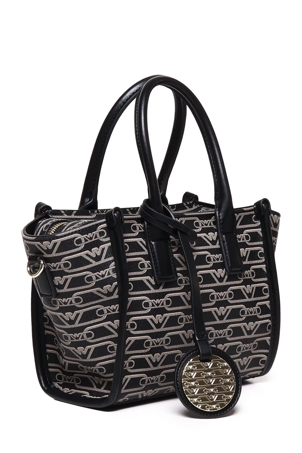 Monogram Jacquard Mini Tote Bag
