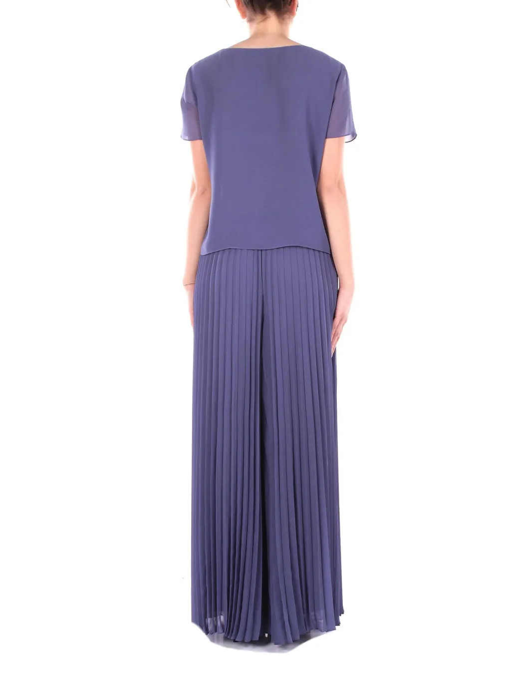 Pleated Wide Leg Trousers