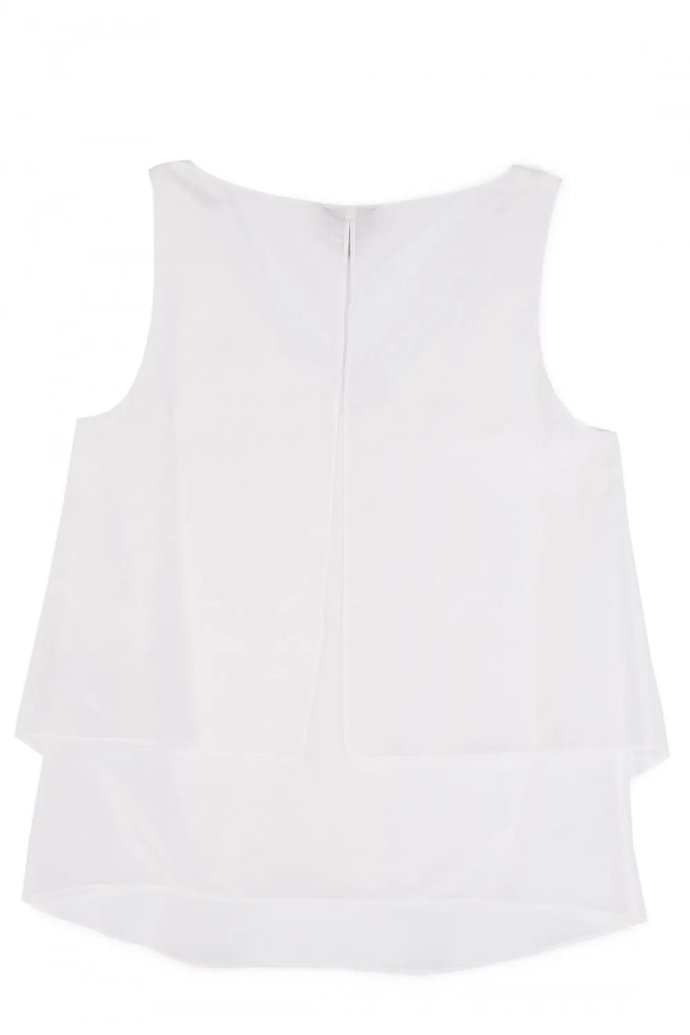 Sleeveless V-Neck Top