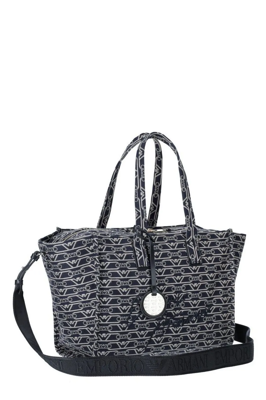All-Over Monogram Medium Shopper Bag