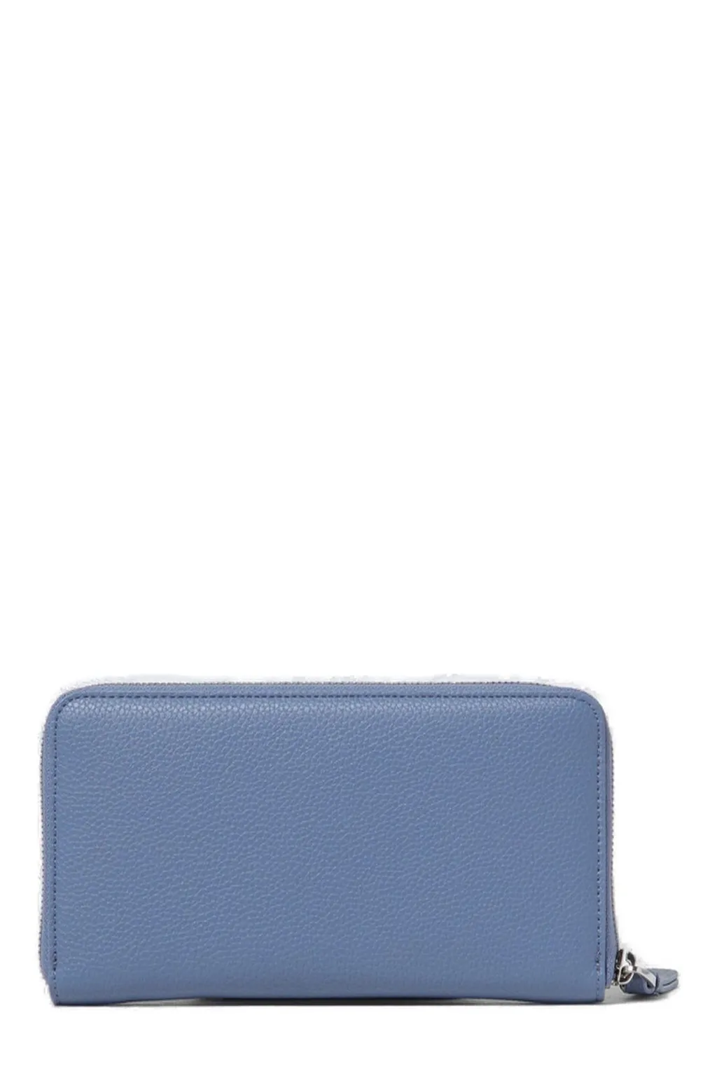 Logo Printed Zip-Around Wallet