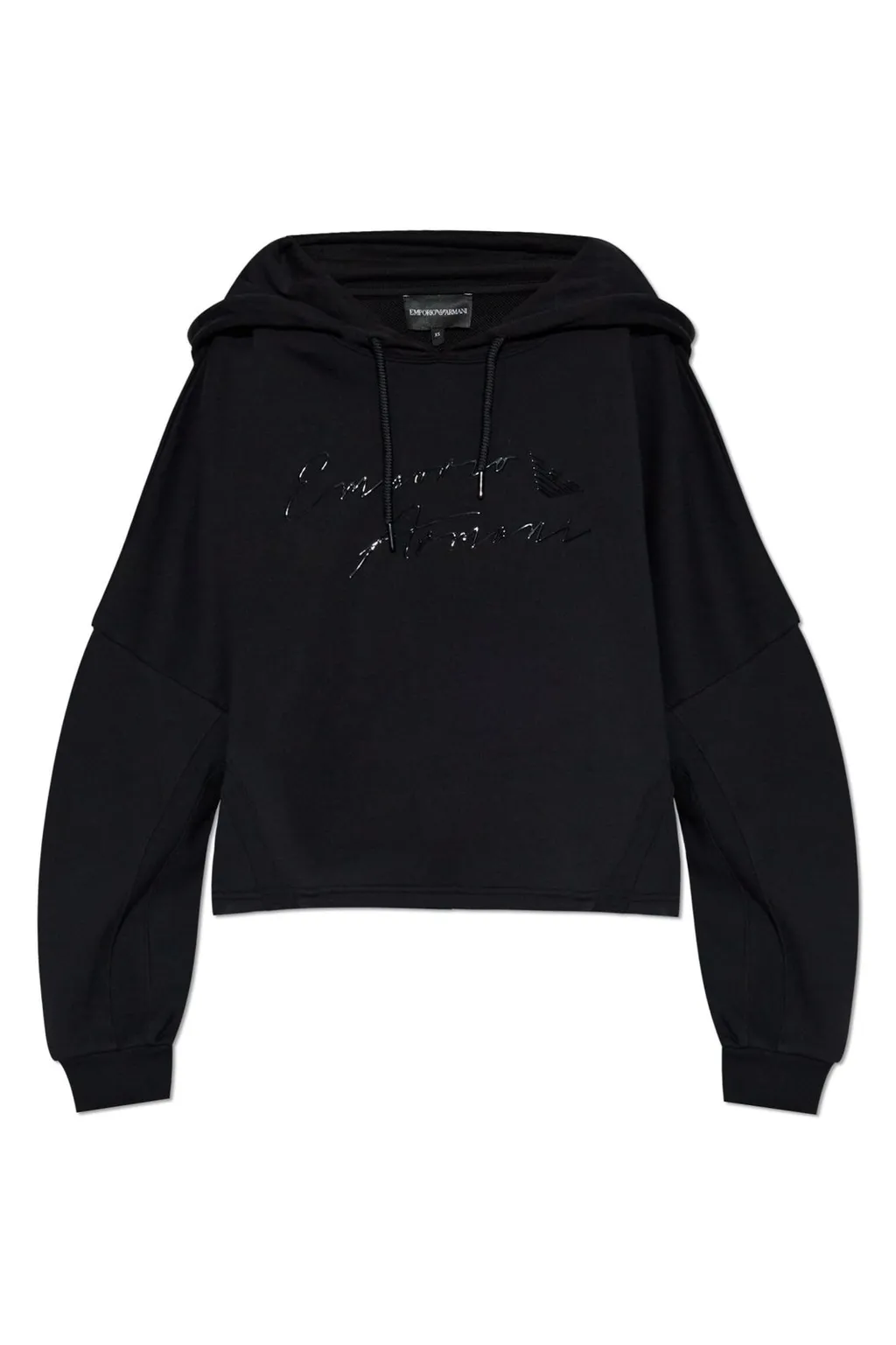 Drawstring Straight Hem Hoodie