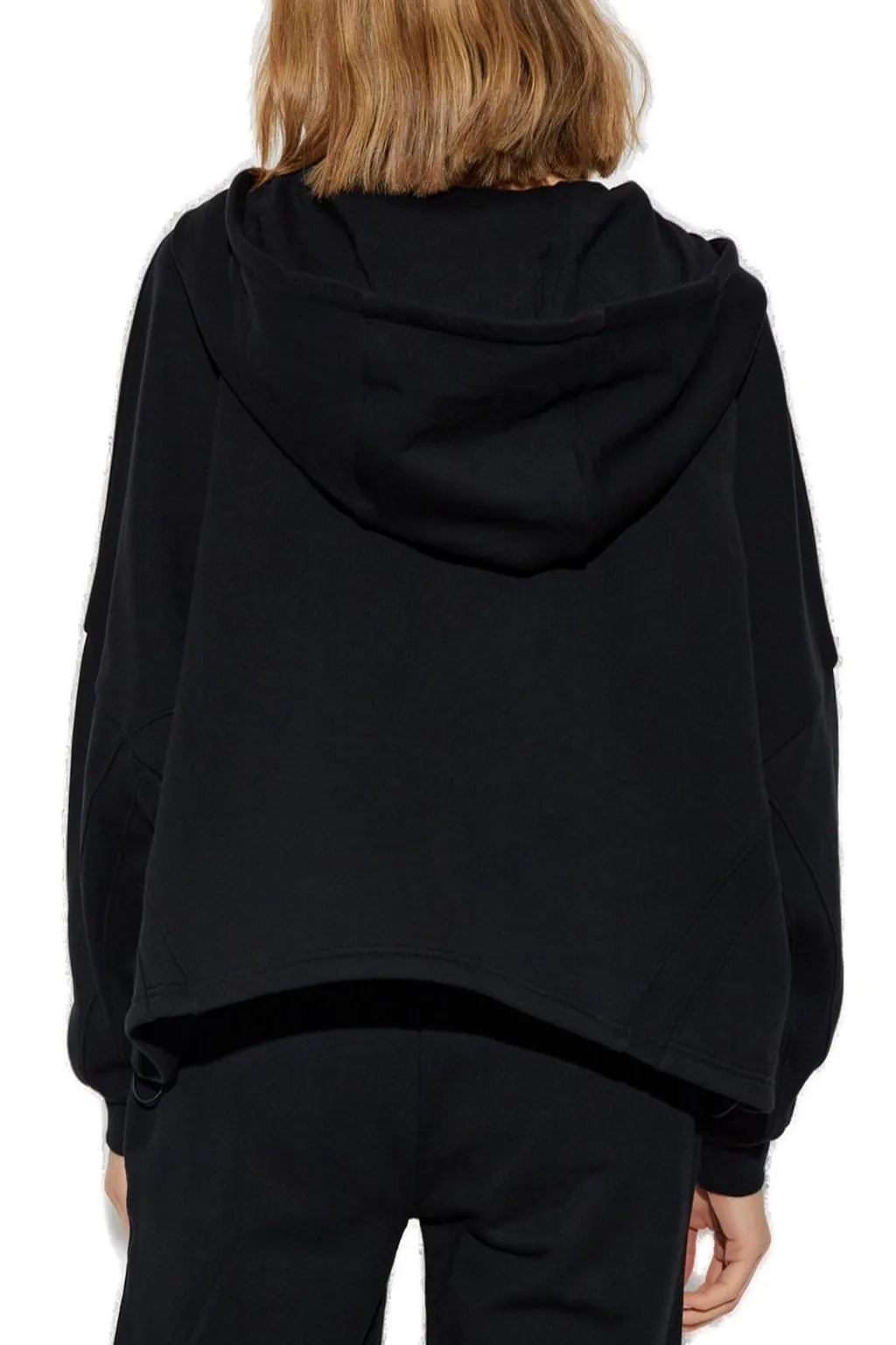 Drawstring Straight Hem Hoodie