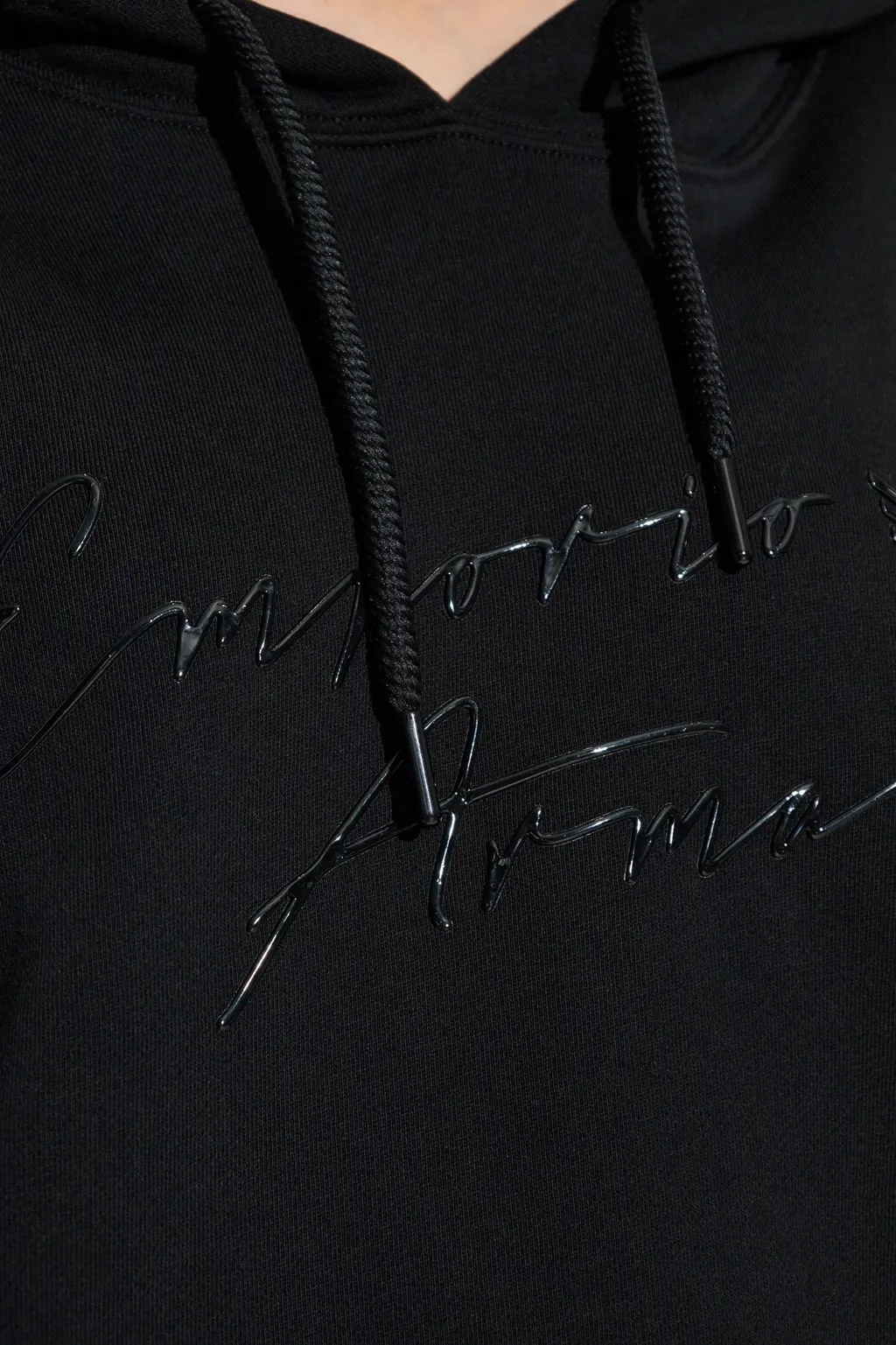 Drawstring Straight Hem Hoodie