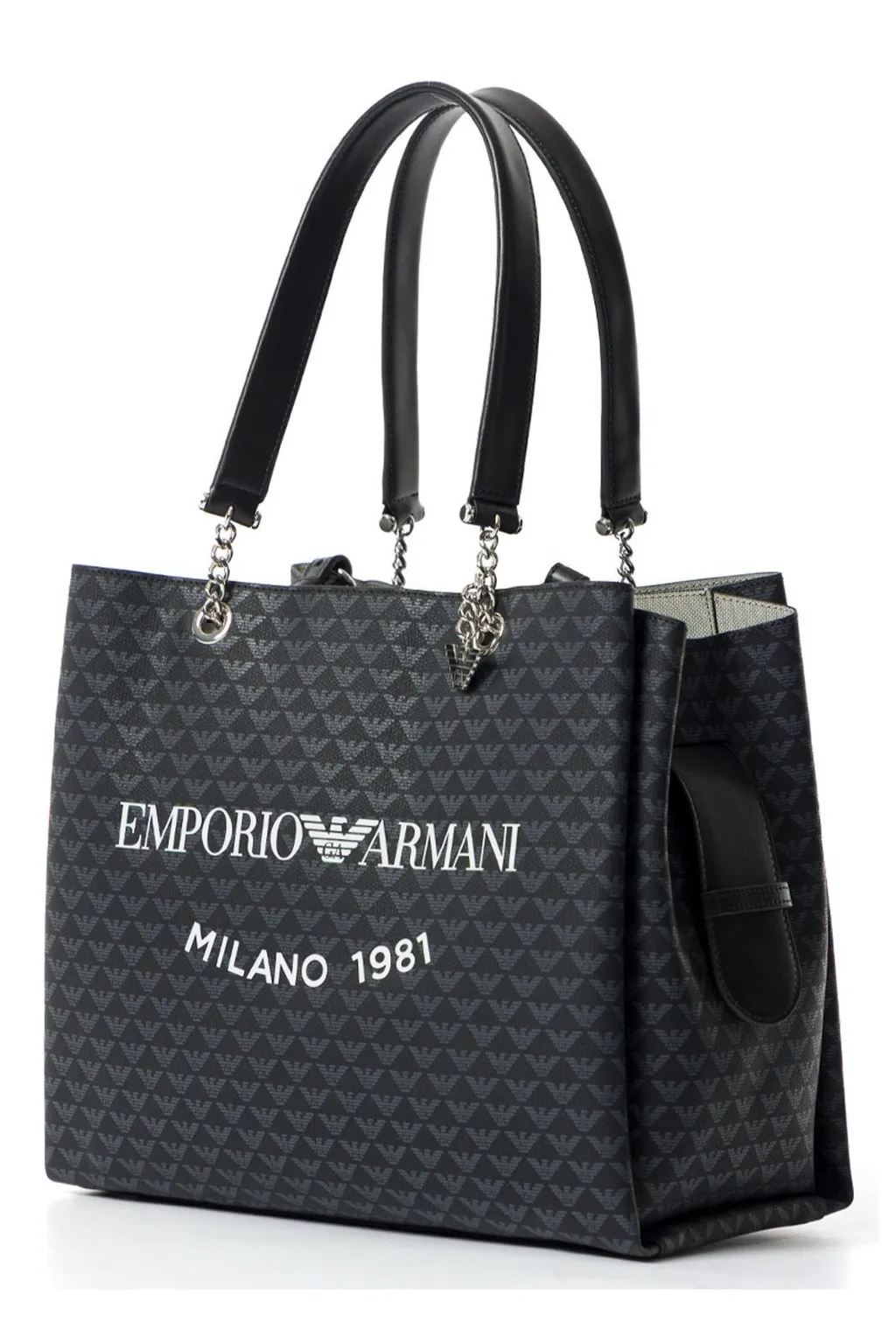 All-Over Eagle Shopper Bag