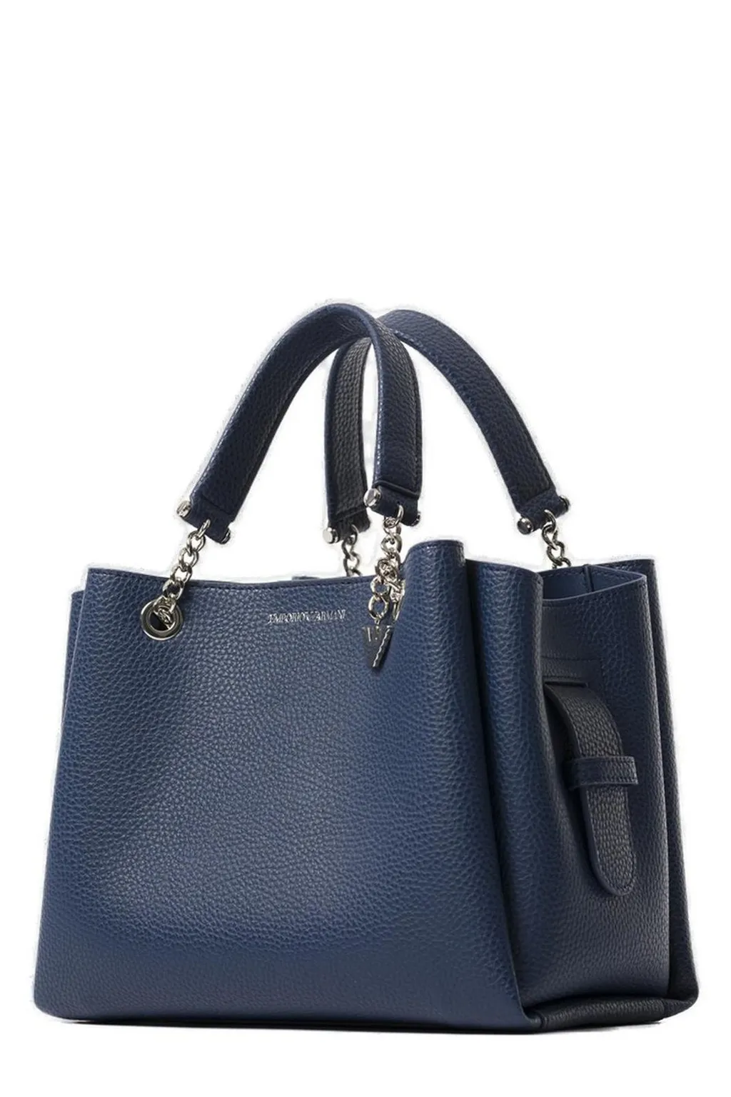 Palmellato Eagle Charm Leather-Effect Handbag