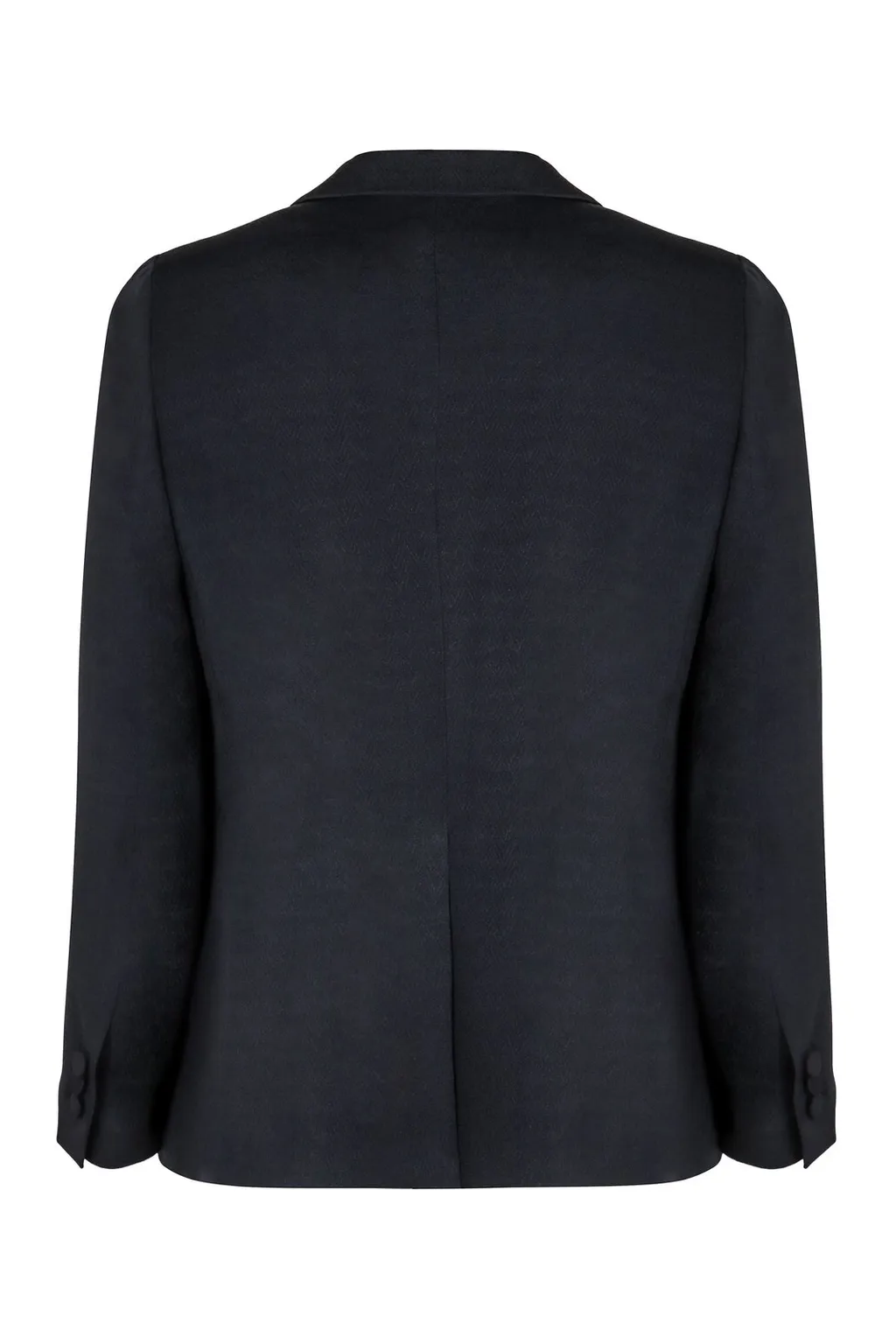 Icon Chevron Single-Breasted Blazer