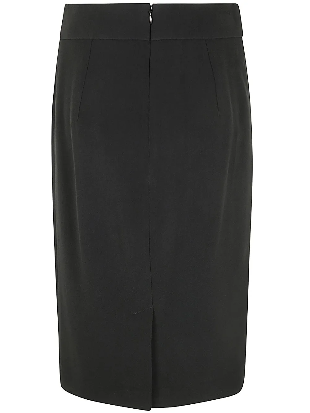High Waist Midi Pencil Skirt