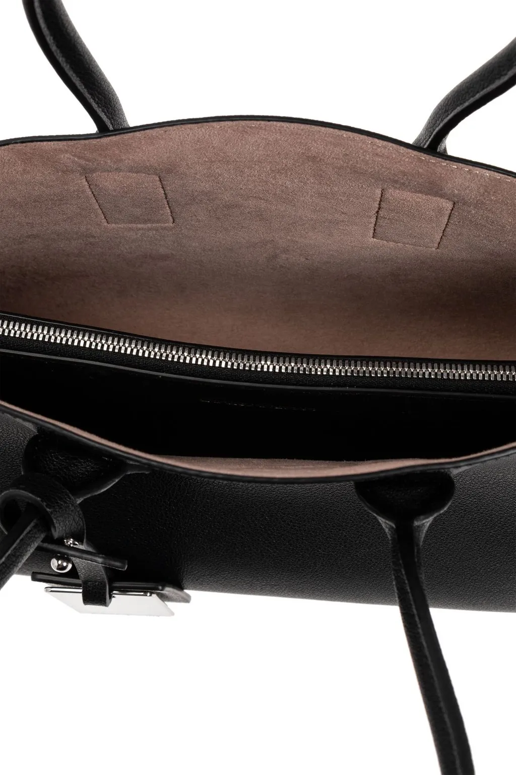 Logo Stamp Top Handle Bag