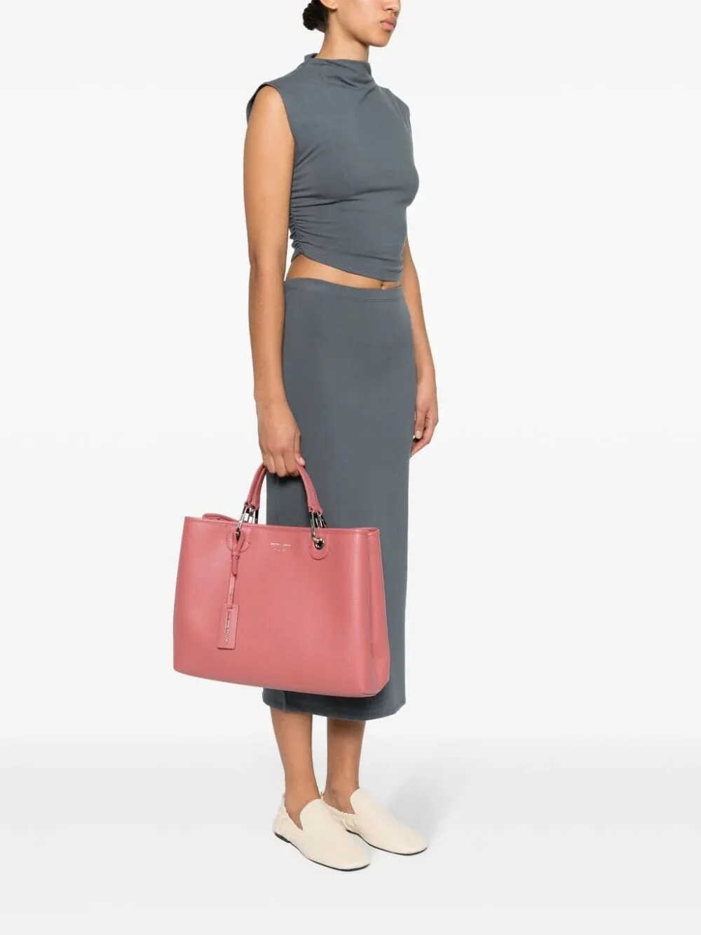 Logo Strap Tote Bag