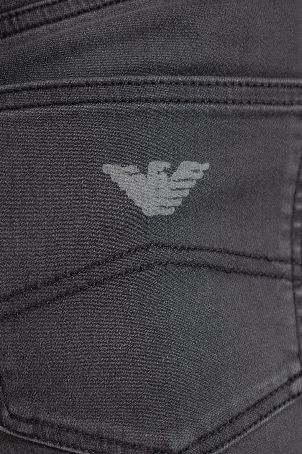 Logo Printed Flared Jeans