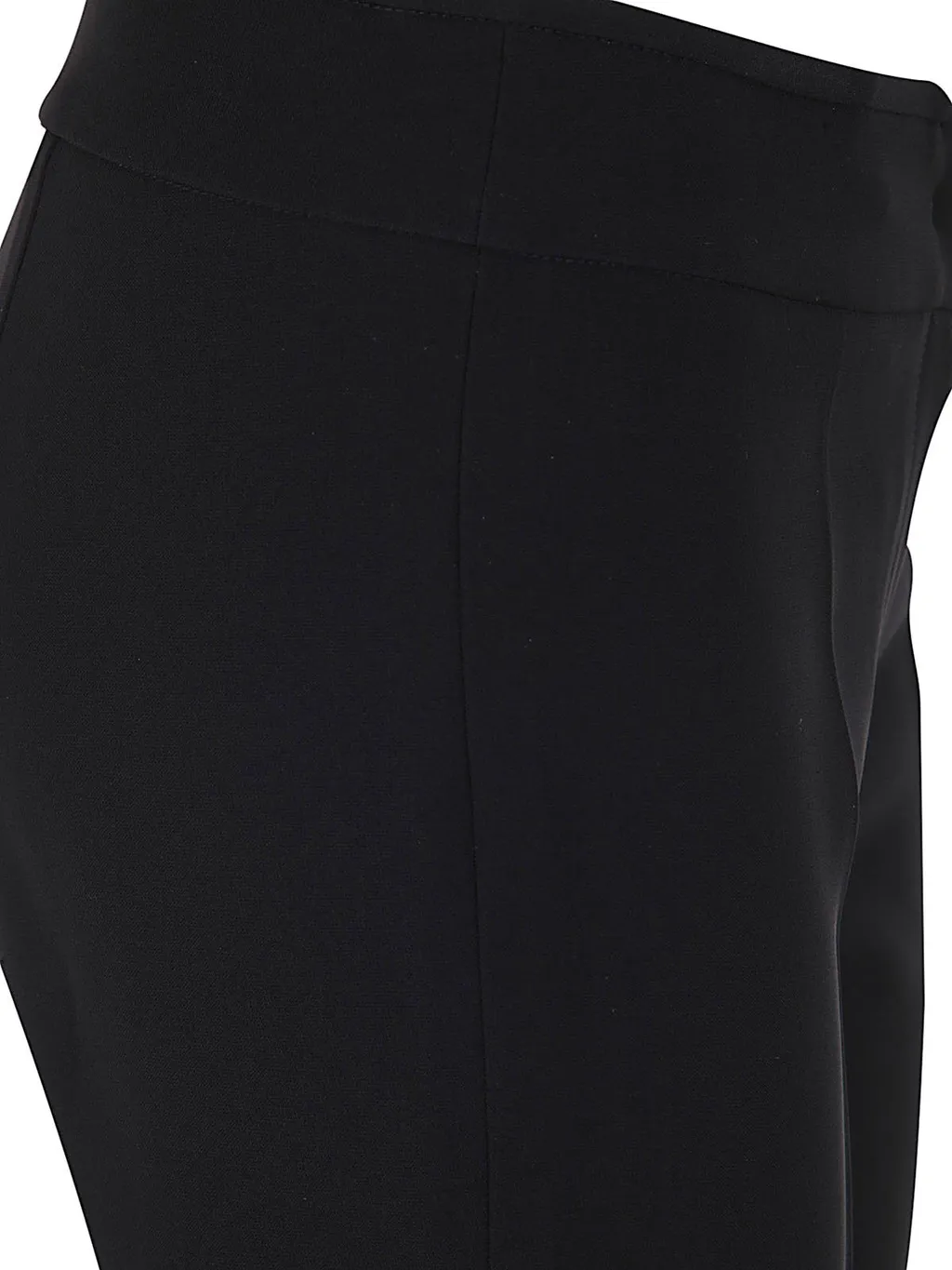 Mid-Rise Cropped Slim-Fit Trousers