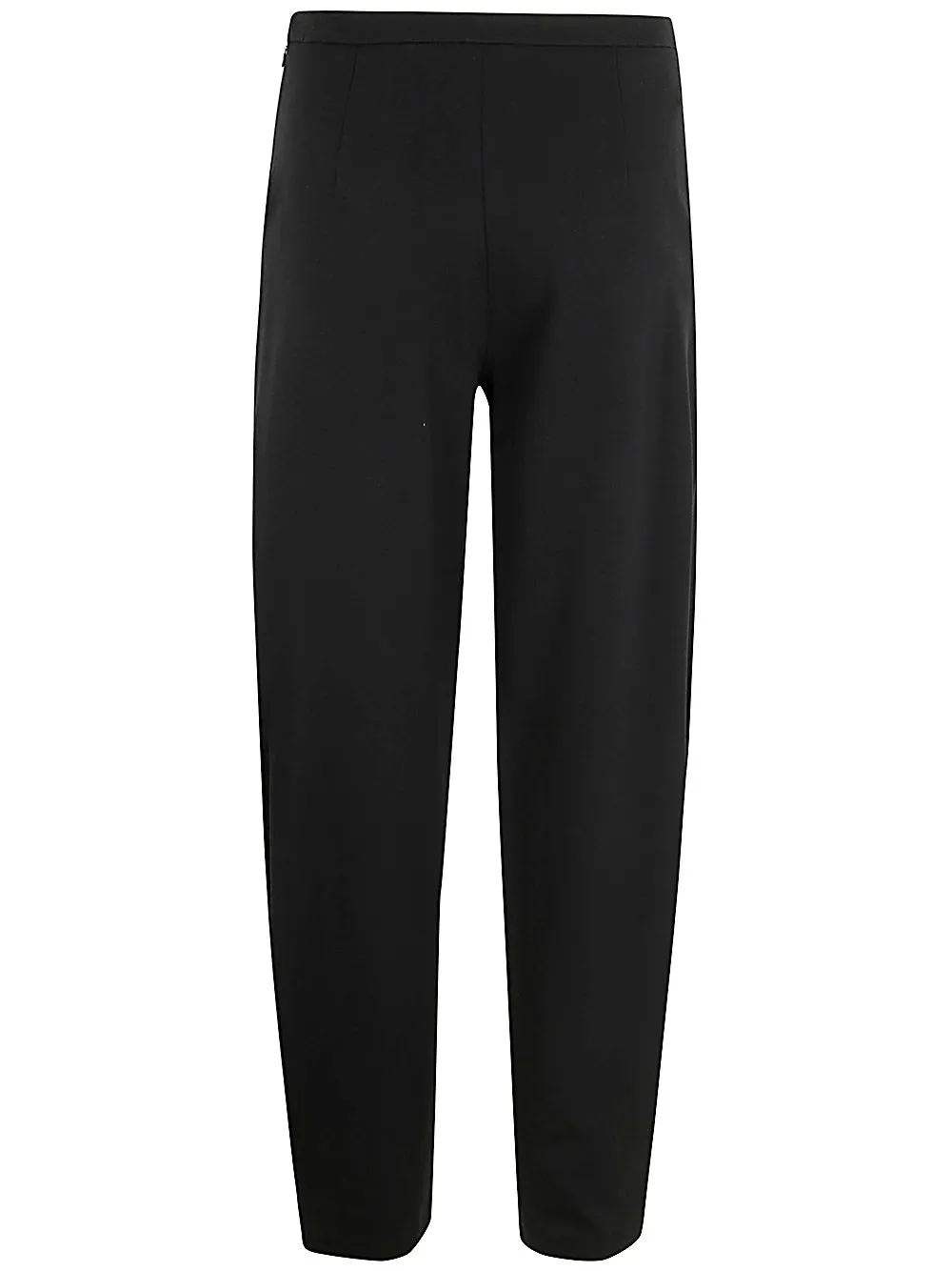 Straight-Leg Side-Zip Trousers