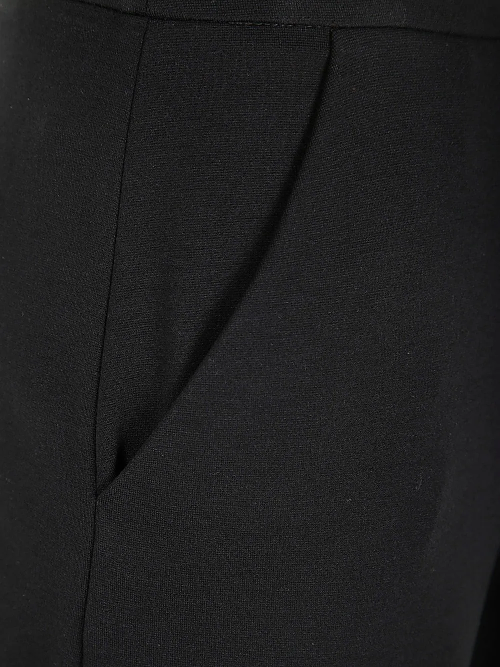 Straight-Leg Side-Zip Trousers