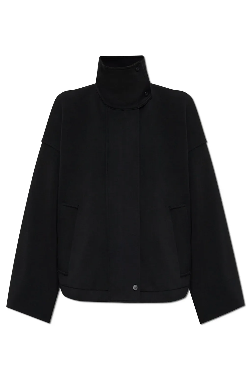 Jacket With Stand Up Collar
